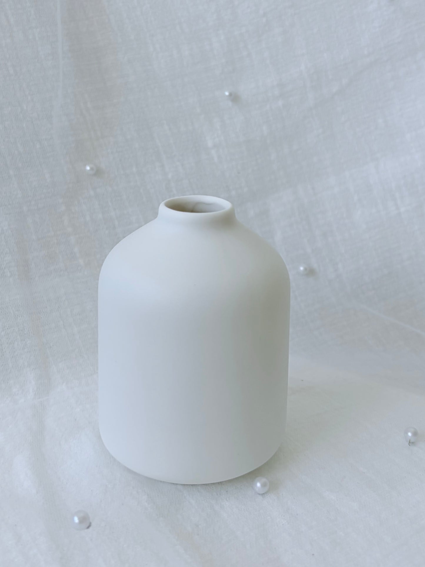 Vase weiß