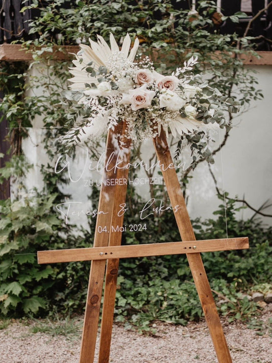 Staffelei aus Holz